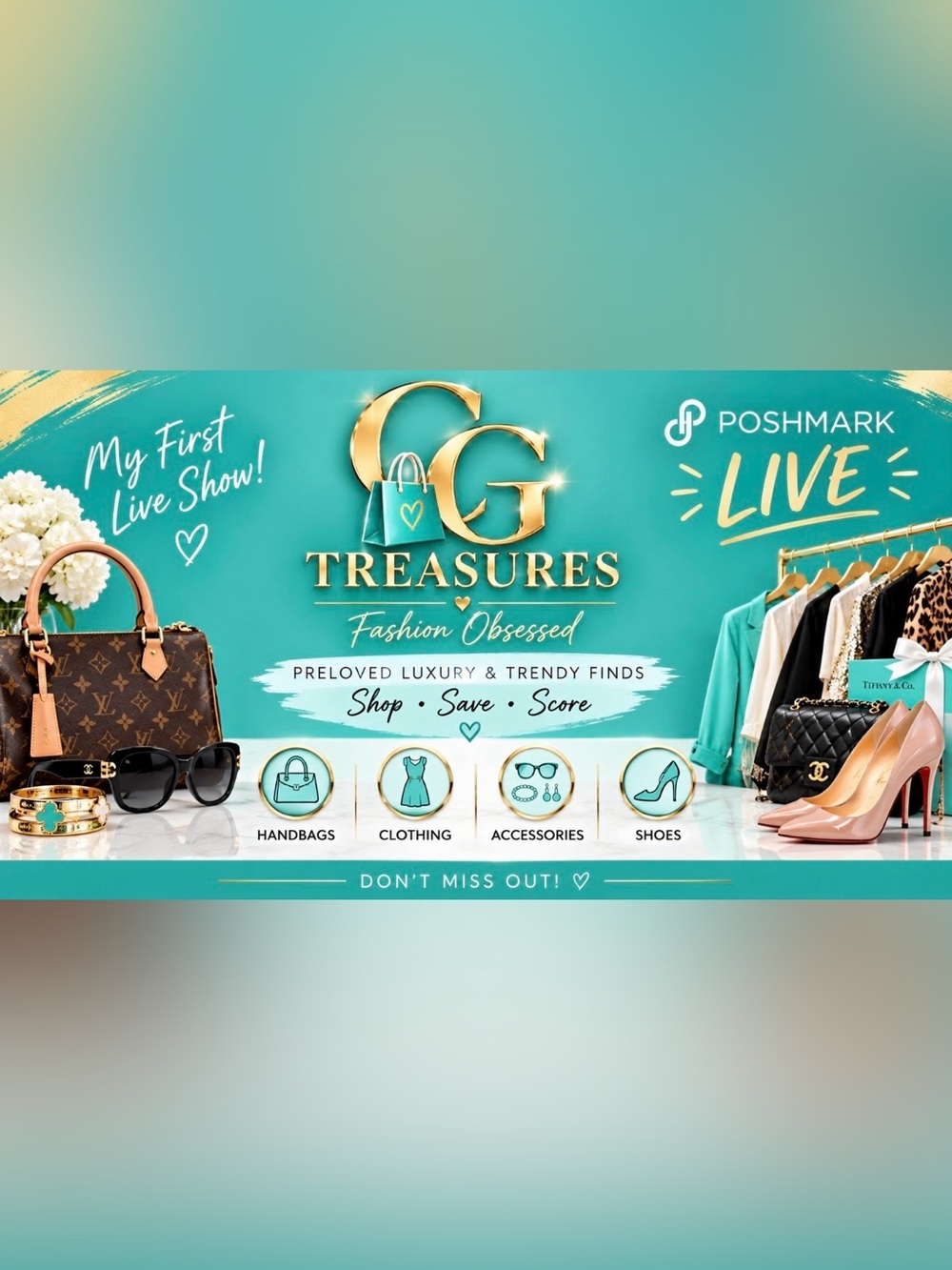 Hi, please like this listing to get notified when I go live✨